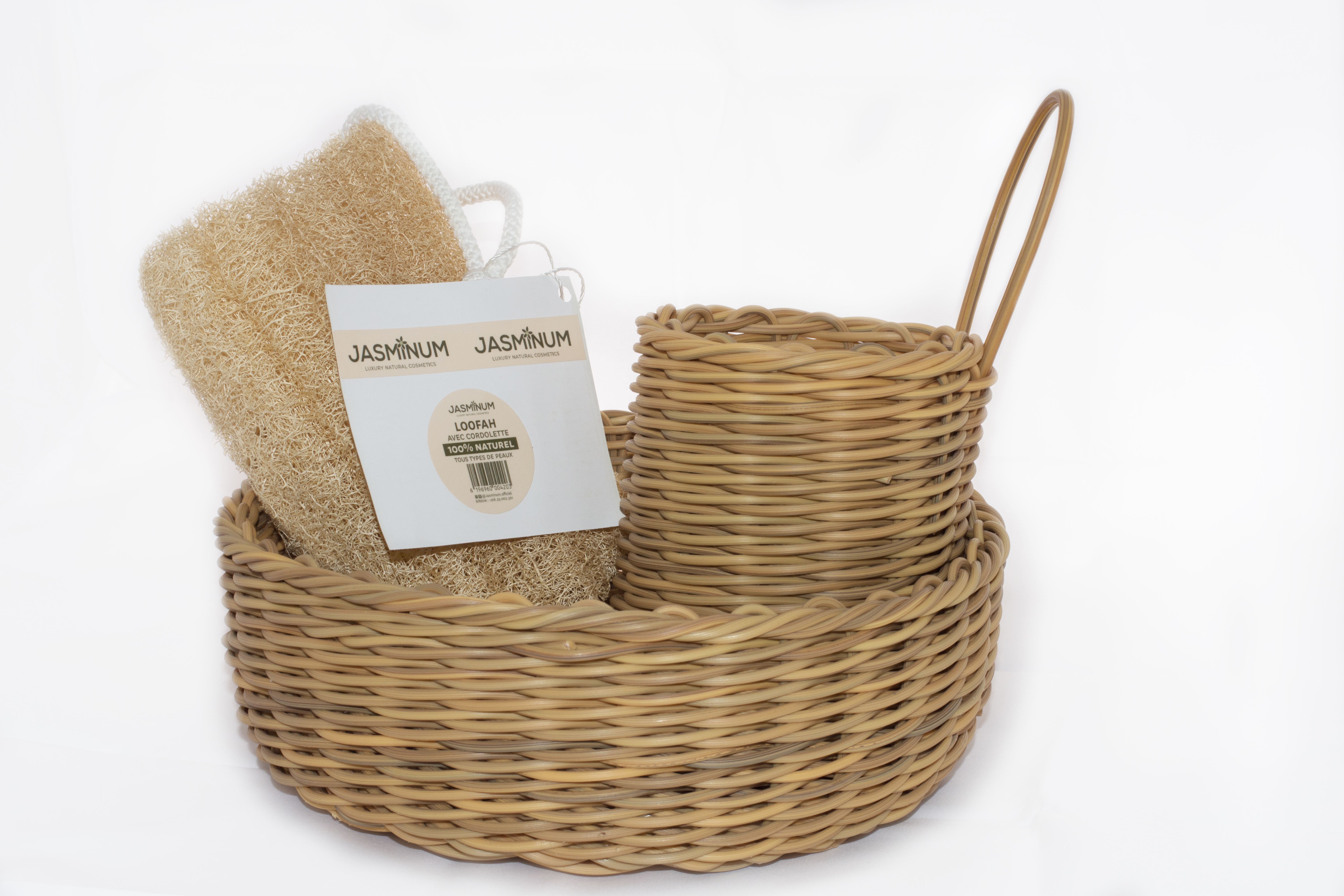 DUO ROTIN & LOOFAH AVEC CORDELETTE (GRATUIT)