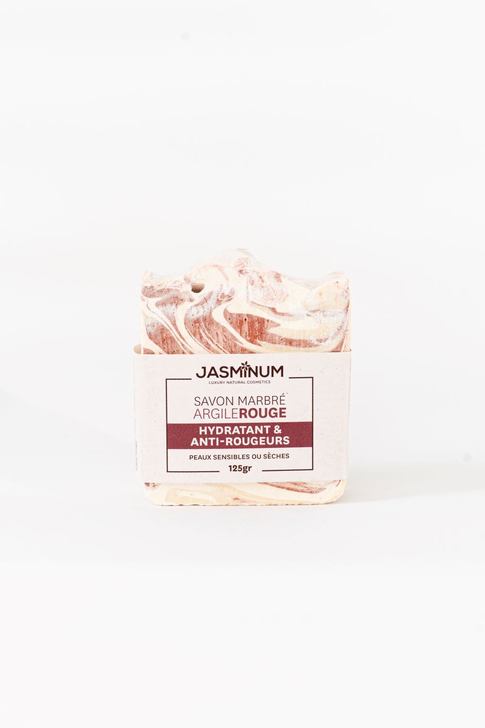 SAVON MARBRE ARGILE ROUGE